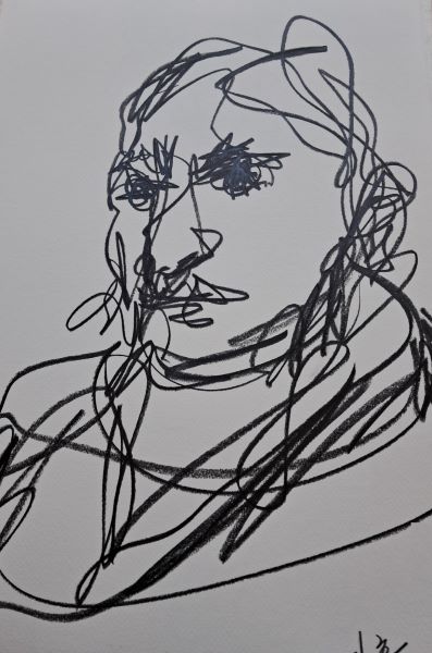 [2024] Untitled, Graphite on paper, Size Unknown